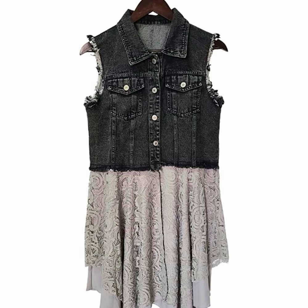 Denim Vest dress